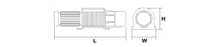 DUKE DU-212電動(dòng)卷揚(yáng)機(jī)尺寸圖片