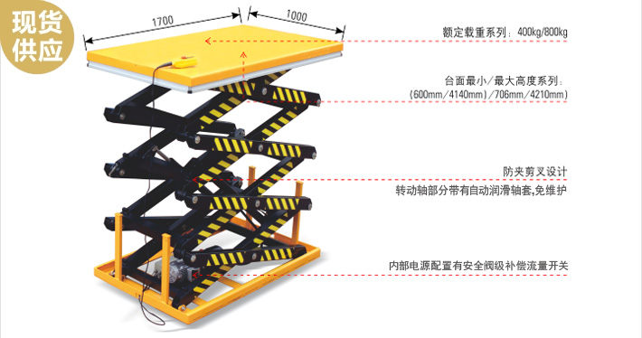 四剪式電動(dòng)升降平臺(tái)