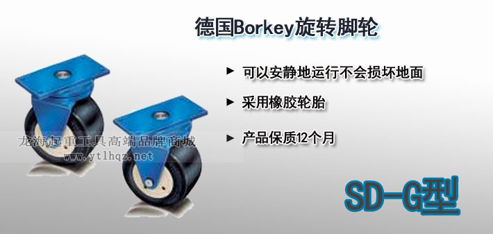 SD-G型Borkey旋轉(zhuǎn)腳輪圖片