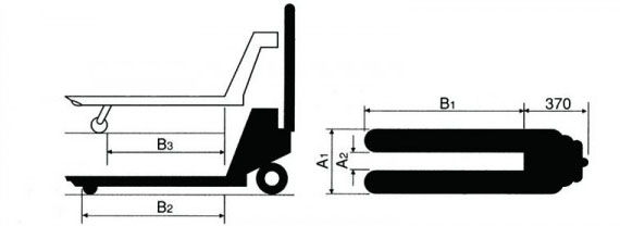 進(jìn)口手動(dòng)液壓搬運(yùn)車尺寸圖