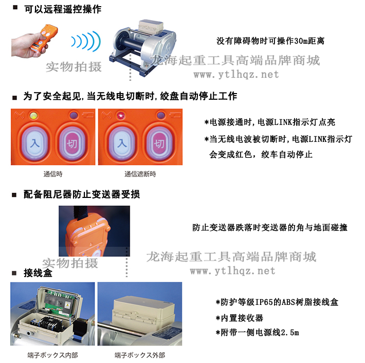 BMW-RC無(wú)線遙控電動(dòng)絞盤示意圖